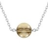 8mm Golden Shadow Crystal Globe Steel Choker Embellished with Premium Grade Austrian Crystal