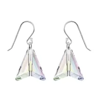 Courage Arrow Hook Earrings Embellished with Austrian Crystals