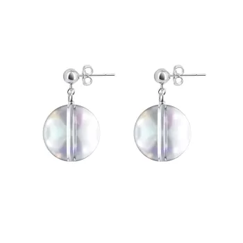 copy of Crystal Globe 8mm Stud Earrings Embellished with Premium Grade Austrian Crystals