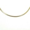 Premium Stainless Steel 316 Designer Gold Plated Flat Blade Necklace Chain With Extension (Made in Japan)