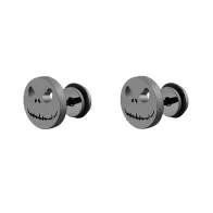 copy of Carbon Black Premium Stainless Steel Hypoallergenic Lightning Screw Back Type Stud Earrings (Made In Japan)