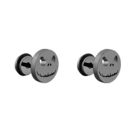 copy of Carbon Black Premium Stainless Steel Hypoallergenic Lightning Screw Back Type Stud Earrings (Made In Japan)