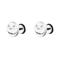 copy of Carbon Black Premium Stainless Steel Hypoallergenic Lightning Screw Back Type Stud Earrings (Made In Japan)