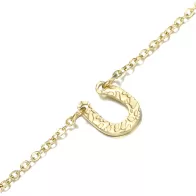 copy of Premium Stainless Steel Lucky Horseshoe Stylish Design Necklace Chain with Extension (Made In Japan)