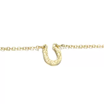 copy of Premium Stainless Steel Lucky Horseshoe Stylish Design Necklace Chain with Extension (Made In Japan)