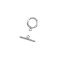 Premium Stainless Steel Hypoallergenic 316 Toggle Clasp Ring (Made In Japan)